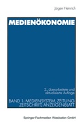 Cover: Medien&ouml;konomie - VS Verlag f&uuml;r Sozialwissenschaften