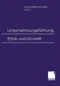 Cover: Unternehmungsf&uuml;hrung, Ethik und Umwelt - Springer Gabler