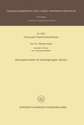 Cover: Streuexperimente mit hochangeregten Atomen - VS Verlag f&uuml;r Sozialwissenschaften
