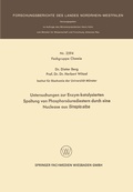 Cover: Untersuchungen zur Enzym-katalysierten Spaltung von Phosphors&auml;urediestern durch eine Nuclease aus Sinapis alba - VS Verlag f&uuml;r Sozialwissenschaften