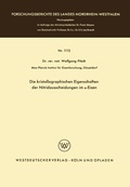 Cover: Die kristallographischen Eigenschaften der Nitridausscheidungen im a-Eisen - VS Verlag f&uuml;r Sozialwissenschaften
