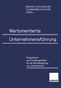 Cover: Wertorientierte Unternehmensf&uuml;hrung - Springer Gabler