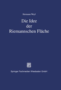 Enlarge image Cover: Die Idee der Riemannschen Fläche - Vieweg+Teubner Verlag