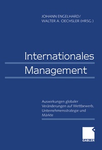 Abbildung von: Internationales Management / International Management - Springer Gabler