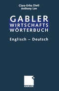 Cover: Commercial Dictionary / Wirtschaftsw&ouml;rterbuch - Springer Gabler