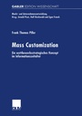 Cover: Mass Customization - Deutscher Universit&auml;tsverlag