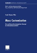 Cover: Mass Customization - Deutscher Universit&auml;tsverlag