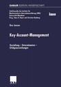 Cover: Key-Account-Management - Deutscher Universitätsverlag
