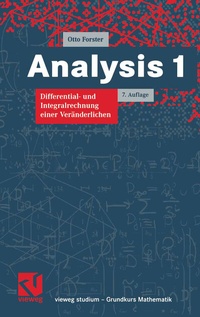 Bild vergrößern Bild: Analysis 1 - Vieweg+Teubner Verlag