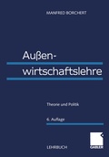 Cover: Au&szlig;enwirtschaftslehre - Springer Gabler