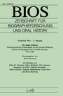 Cover: BIOS - VS Verlag für Sozialwissenschaften