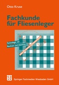 Cover: Fachkunde f&uuml;r Fliesenleger - Vieweg+Teubner Verlag