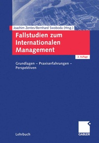Enlarge image Cover: Fallstudien zum Internationalen Management - Springer Gabler