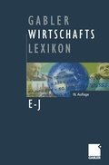 Cover: Gabler Wirtschafts Lexikon - Springer Gabler