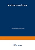 Cover: Kolbenmaschinen - Vieweg+Teubner Verlag