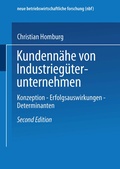 Cover: Kundenn&auml;he von Industrieg&uuml;terunternehmen - Springer Gabler
