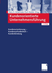 Abbildung von: Kundenorientierte Unternehmensführung - Springer Gabler