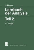 Cover: Lehrbuch der Analysis - Vieweg+Teubner Verlag