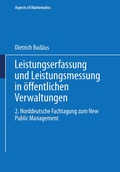 Cover: Leistungserfassung und Leistungsmessung in &ouml;ffentlichen Verwaltungen - Springer Gabler