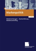 Cover: Markenpolitik - Springer Gabler