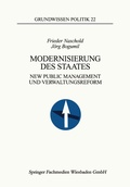 Cover: Modernisierung des Staates - VS Verlag f&uuml;r Sozialwissenschaften
