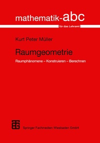 Abbildung von: Raumgeometrie - Vieweg+Teubner Verlag