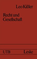 Cover: Recht und Gesellschaft - VS Verlag f&uuml;r Sozialwissenschaften
