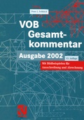 Cover: VOB Vergabe- und Vertragsordnung f&uuml;r Bauleistungen - Gesamtkommentar - Vieweg+Teubner Verlag