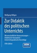 Cover: Zur Didaktik des politischen Unterrichts - VS Verlag f&uuml;r Sozialwissenschaften