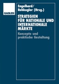 Cover: Strategien f&uuml;r nationale und internationale M&auml;rkte - Springer Gabler