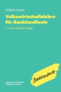 Cover: Volkswirtschaftslehre f&uuml;r Bankkaufleute - Springer Gabler