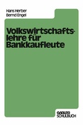 Cover: Volkswirtschaftslehre f&uuml;r Bankkaufleute - Springer Gabler