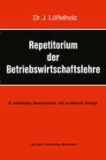 Cover: Repetitorium der Betriebswirtschaftslehre - Springer Gabler