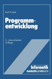 Enlarge image Cover: Programmentwicklung - Springer Gabler