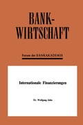 Cover: Internationale Finanzierungen - Springer Gabler