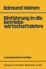 Cover: Einführung in die Betriebswirtschaftslehre - Springer Gabler