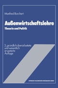 Cover: Au&szlig;enwirtschaftslehre - Springer Gabler