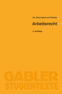 Abbildung von: Arbeitsrecht - Springer Gabler