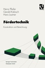 Bild: F&ouml;rdertechnik - Vieweg+Teubner Verlag
