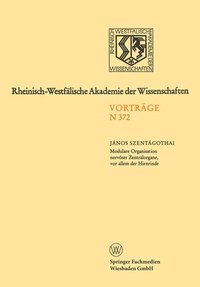 Abbildung von: Modulare Organisation nervöser Zentralorgane, vor allem der Hirnrinde - VS Verlag für Sozialwissenschaften