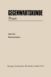Enlarge image Cover: Bodenspekulation - VS Verlag für Sozialwissenschaften