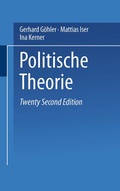 Cover: Politische Theorie - VS Verlag f&uuml;r Sozialwissenschaften