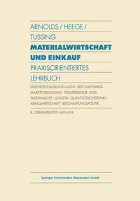 Abbildung von: Materialwirtschaft und Einkauf - Springer Gabler