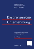 Cover: Die grenzenlose Unternehmung - Springer Gabler
