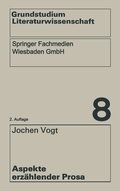 Cover: Aspekte erz&auml;hlender Prosa - VS Verlag f&uuml;r Sozialwissenschaften