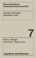 Cover: Aspekte des Dramas - VS Verlag f&uuml;r Sozialwissenschaften