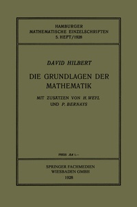 Abbildung von: Die Grundlagen der Mathematik - Vieweg+Teubner Verlag