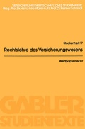 Cover: Wertpapierrecht - Springer Gabler