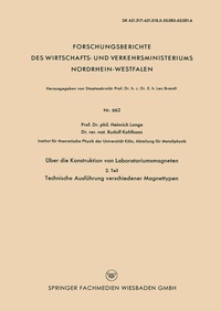 Abbildung von: Über die Konstruktion von Laboratoriumsmagneten - VS Verlag für Sozialwissenschaften