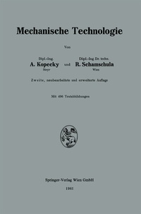 Abbildung von: Mechanische Technologie - Springer